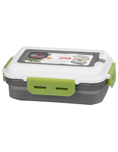 Cutie/caserola alimente, plastic, etansa, gri,...