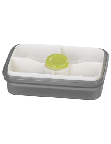 Cutie/caserola alimente, plastic, etansa, gri,...