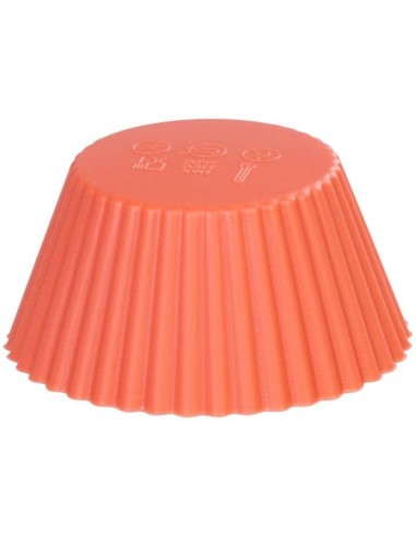 Forma coacere pentru briose, silicon, rosu, set...