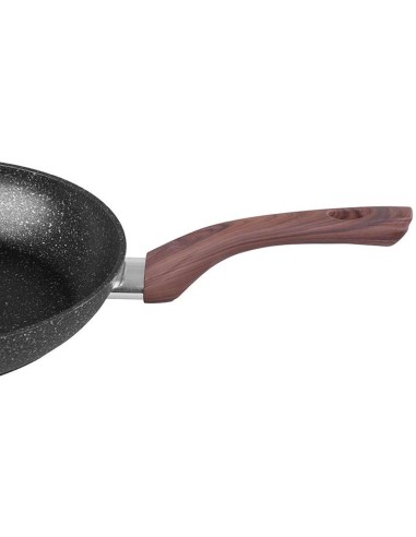 Tigaie clasica, 28 cm, antiaderenta, Black...