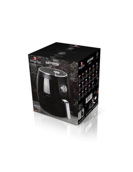 Friteuza cu aer cald 2.6 L, Black Silver Collection Berlinger Haus, BH 9171