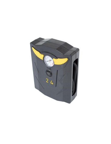Compresor aer auto, Verk Group, 12 V, 150 PSI, 10 bar, cu manometru, 19x15x5 cm