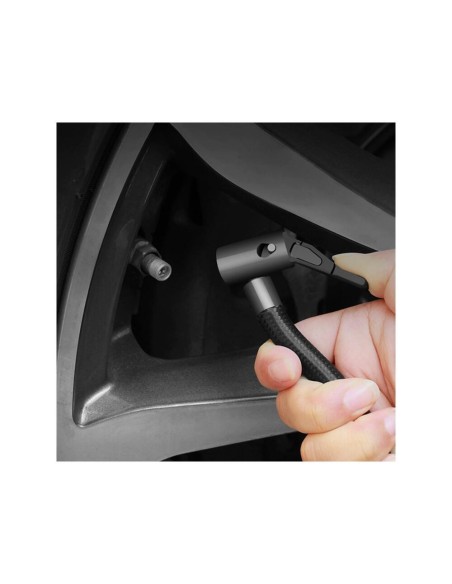 Compresor aer auto, Verk Group, 12 V, 150 PSI, 10 bar, cu manometru, 19x15x5 cm