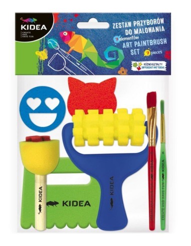 Set pentru copii, 7 accesorii pentru pictura,...