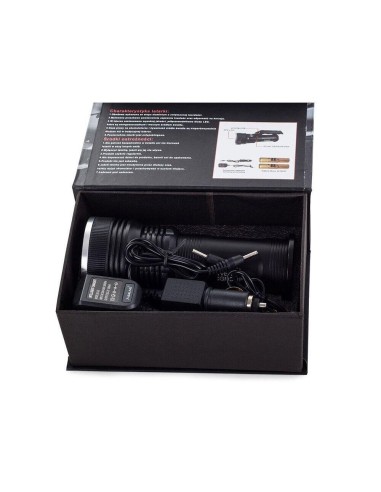 Lanterna aluminiu, cu acumulator, camping,...