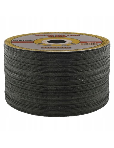 Set discuri debitat metal, inox, 50 buc, 125x1...