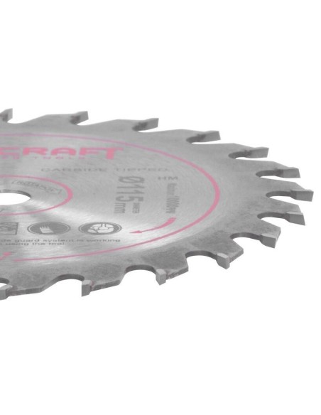 Disc circular pentru fierastrau 114784, 24 dinti, 115 mm, Worcraft