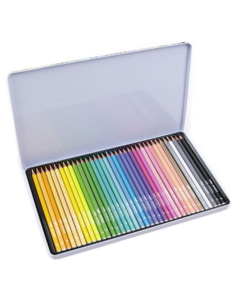 Set 36 creioane frumoase pentru copii, Kidea, multicolore