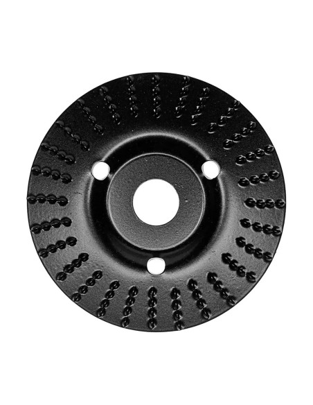 Disc circular slefuit, modelat, raspel, pentru lemn, plastic, cauciuc, beton celular, gradatie I, 125x22.2 mm, Dedra
