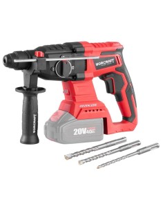 Rotopercutor, SDS Plus, 20 V, 4 Ah Li-ion (acumulator...