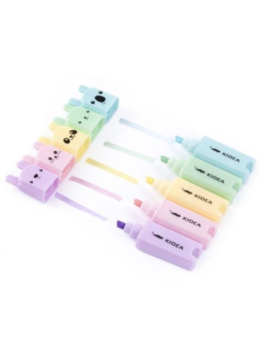 Set de 5 carioci animalute, Kidea, multicolore