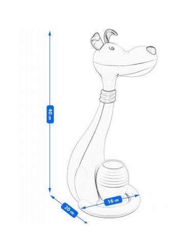 Lampa de birou, Jumi, model caine, lumina LED...