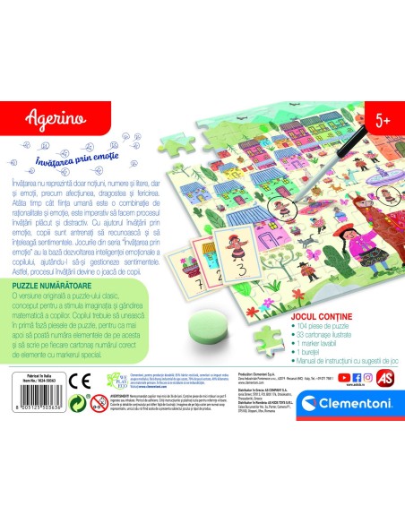 AGERINO PUZZLE NUMARATOARE