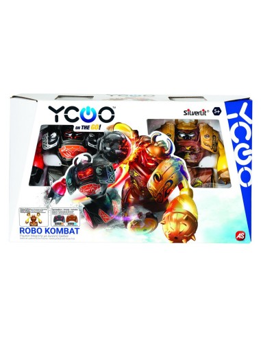 SET 2 ROBOTI LUPTATORI CU TELECOMANDA ROBO...