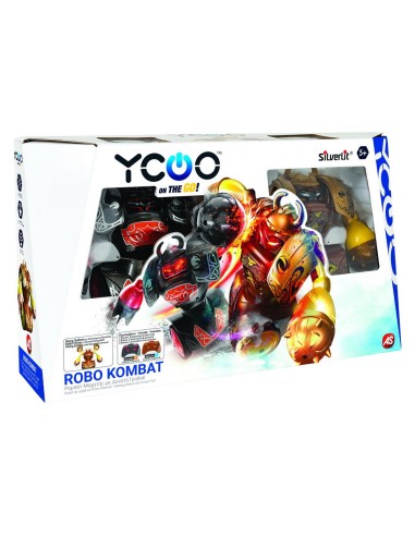 SET 2 ROBOTI LUPTATORI CU TELECOMANDA ROBO...