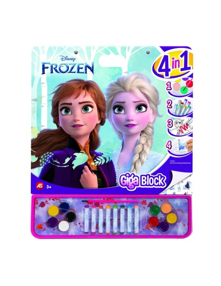 FROZEN 2 SET PENTRU DESEN GIGA BLOCK 4 IN 1