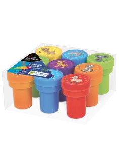 Set 9 stampile de jucarie pentru copii, cu diverse... 2