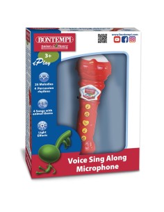BONTEMPI MICROFON KARAOKE CU EFECTE LUMINOASE