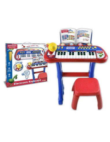 BONTEMPI ORGA ELECTRONICA CU MICROFON SI SCAUN...