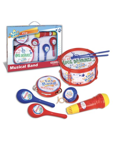 BONTEMPI SET MUZICAL CU MICROFON.