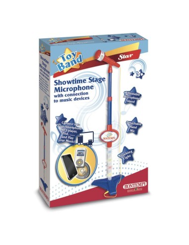 BONTEMPI MICROFON CU STATIV ALBASTRU
