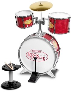 BONTEMPI SET TOBE DE METAL 4 PIESE ROSU 2