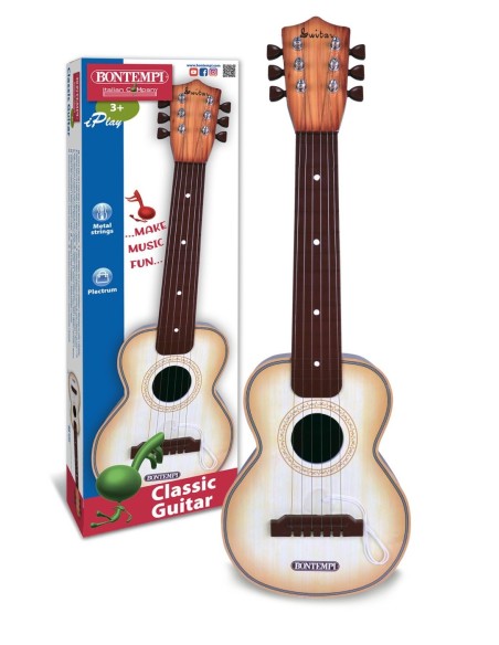 BONTEMPI CHITARA CLASICA DIN PLASTIC CU 6 COARDE 55CM