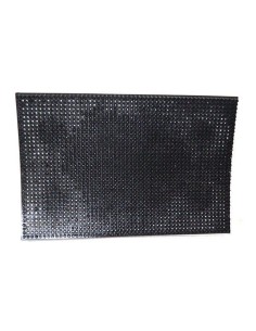 Pres covoras intrarea exterior, 40x60 cm, arici, negru 2