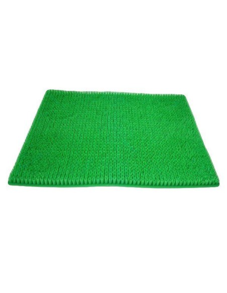 Pres covoras intrarea exterior, 40x60 cm, arici, verde