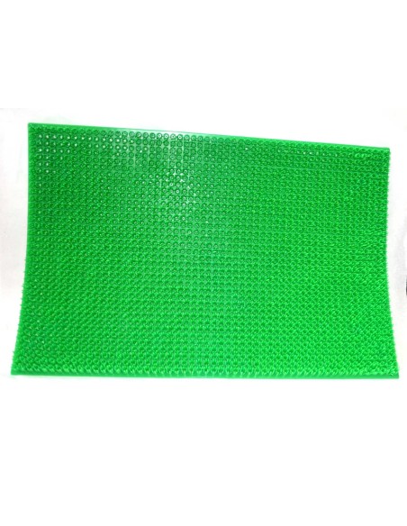 Pres covoras intrarea exterior, 40x60 cm, arici, verde