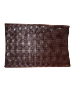 Pres covoras intrarea exterior, 40x60 cm, arici, maro inchis 2