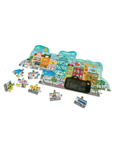 HAPE PUZZLE ORASUL ANIMAT