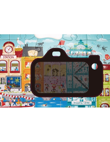 HAPE PUZZLE ORASUL ANIMAT