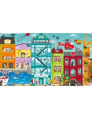 HAPE PUZZLE ORASUL ANIMAT
