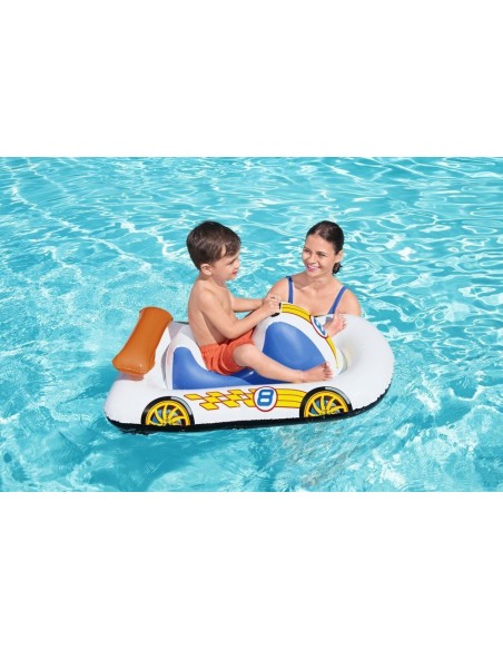 Saltea gonflabila copii, masinuta pentru piscina, Bestway 41480, 110 x 75 cm