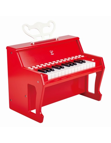 HAPE PIAN ELECTRONIC ROSU CU LUMINI