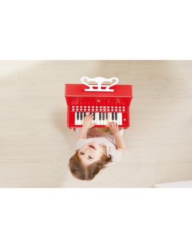 HAPE PIAN ELECTRONIC ROSU CU LUMINI