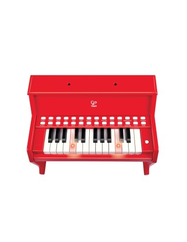 HAPE PIAN ELECTRONIC ROSU CU LUMINI
