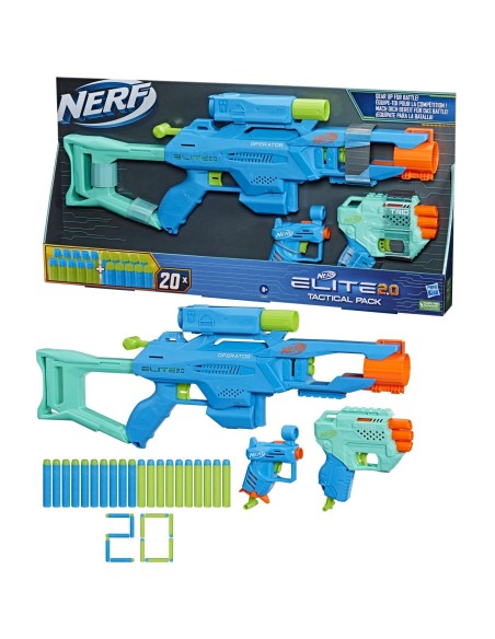 NERF SET 3 BLASTERE ELITE 2.0 TACTICAL PACK