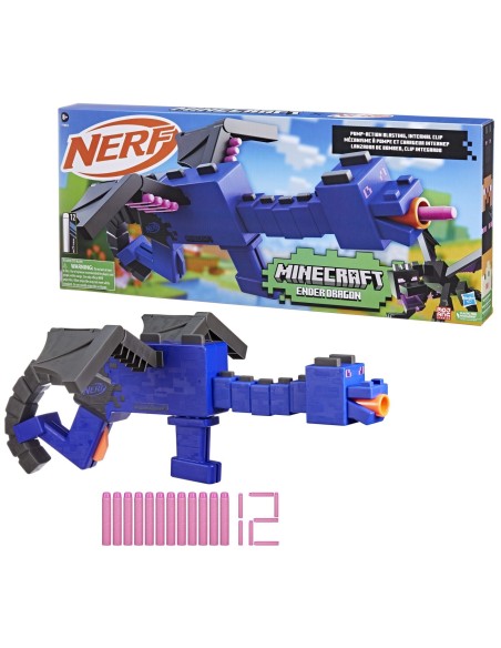 BLASTER NERF MINECRAFT ENDER DRAGON
