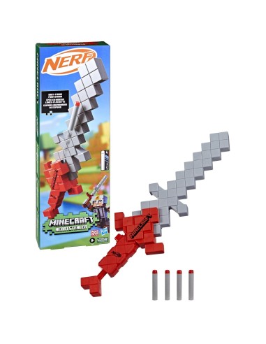 NERF BLASTER SABIE NERF MINECRAFT HEARTSTEALER