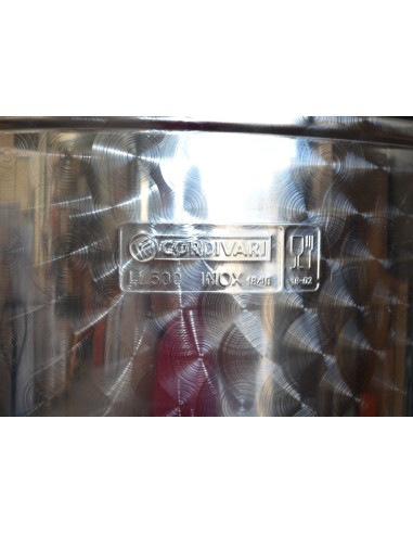 Butoi recipient inox, 500 Litri, Cordivari,...