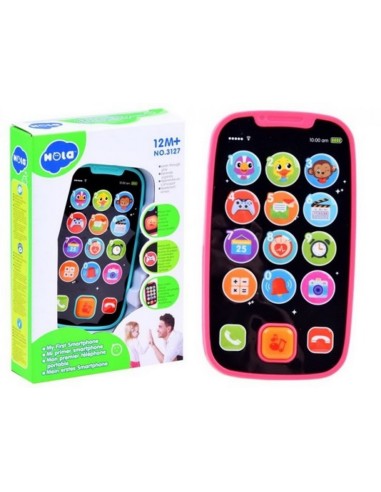 PRIMUL MEU TELEFON SMART ROZ CU MUZICA SI LUMINI
