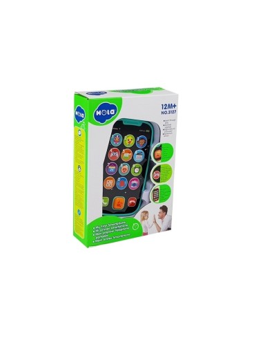 PRIMUL MEU TELEFON SMART VERDE CU MUZICA SI LUMINI