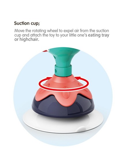 JUCARIE BEBE CU VENTUZA - PAUN