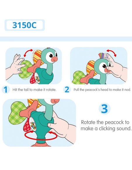 JUCARIE BEBE CU VENTUZA - PAUN