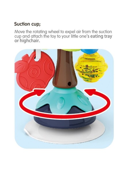 JUCARIE BEBE CU VENTUZA - BUFNITA