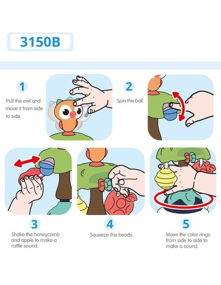 JUCARIE BEBE CU VENTUZA - BUFNITA