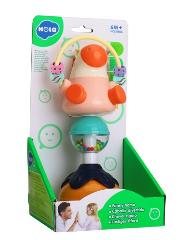 JUCARIE BEBE CU VENTUZA - ANIMALUT