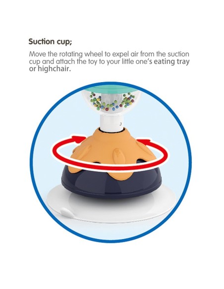 JUCARIE BEBE CU VENTUZA - ANIMALUT